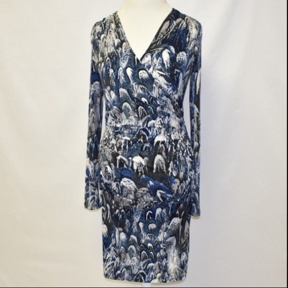 Jennifer Lopez JLO Faux Wrap Dress